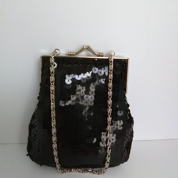 Sasha New York Black Mini Hand Bag - Picture 8 of 8